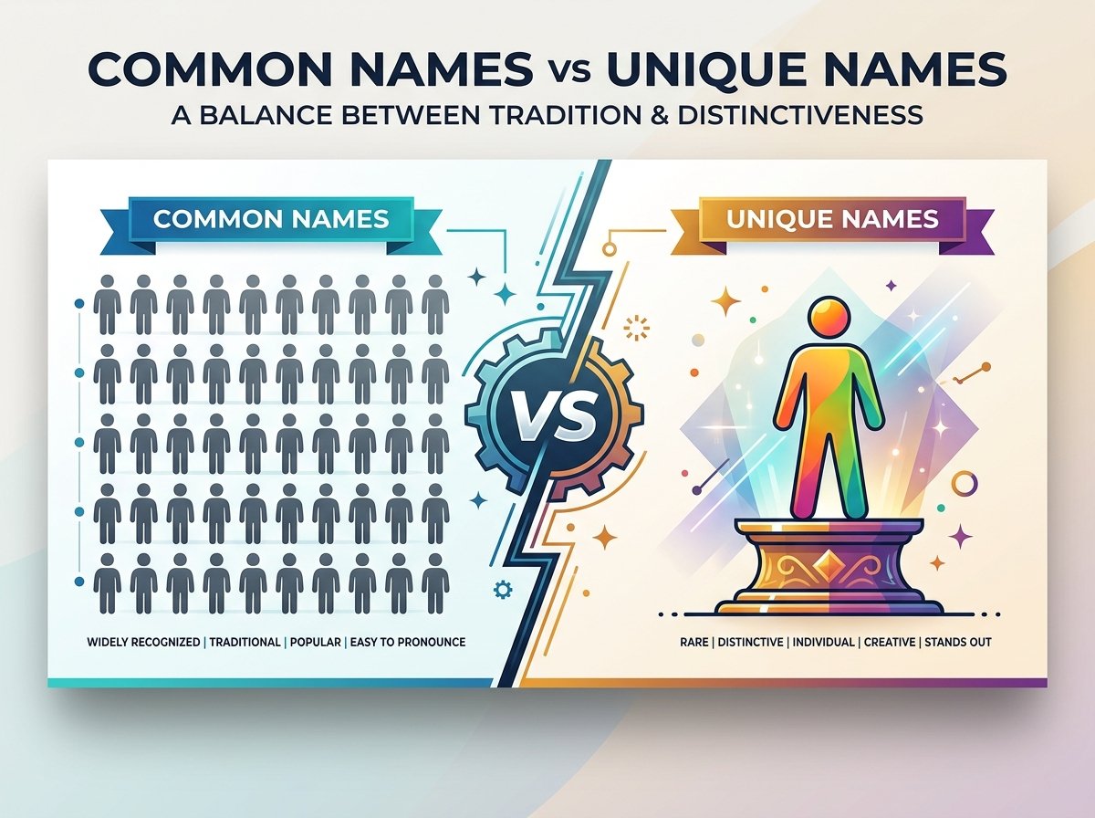 Common Names vs Unique Names
