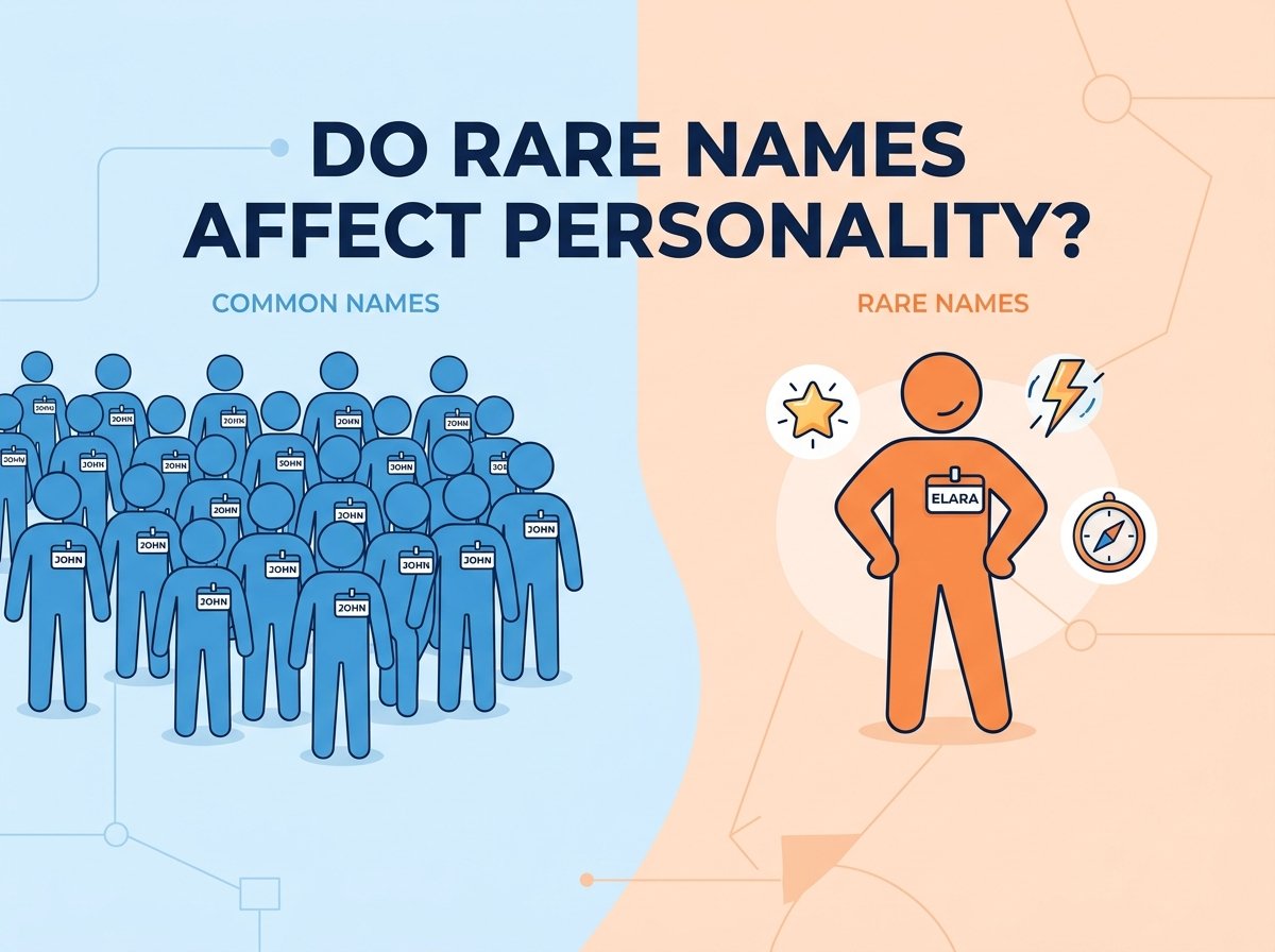 Do Rare Names Affect Personality?