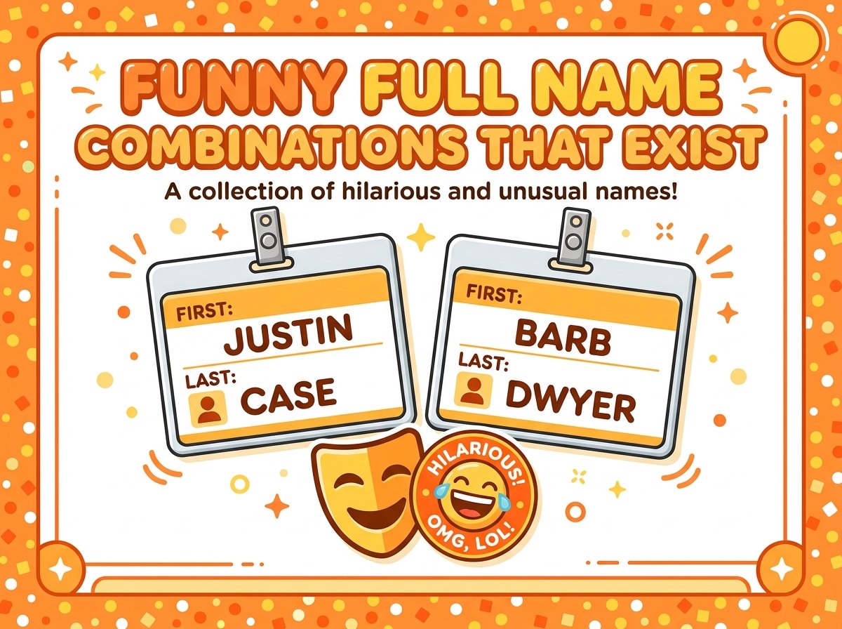 Funny Full Name Combinations That Exist