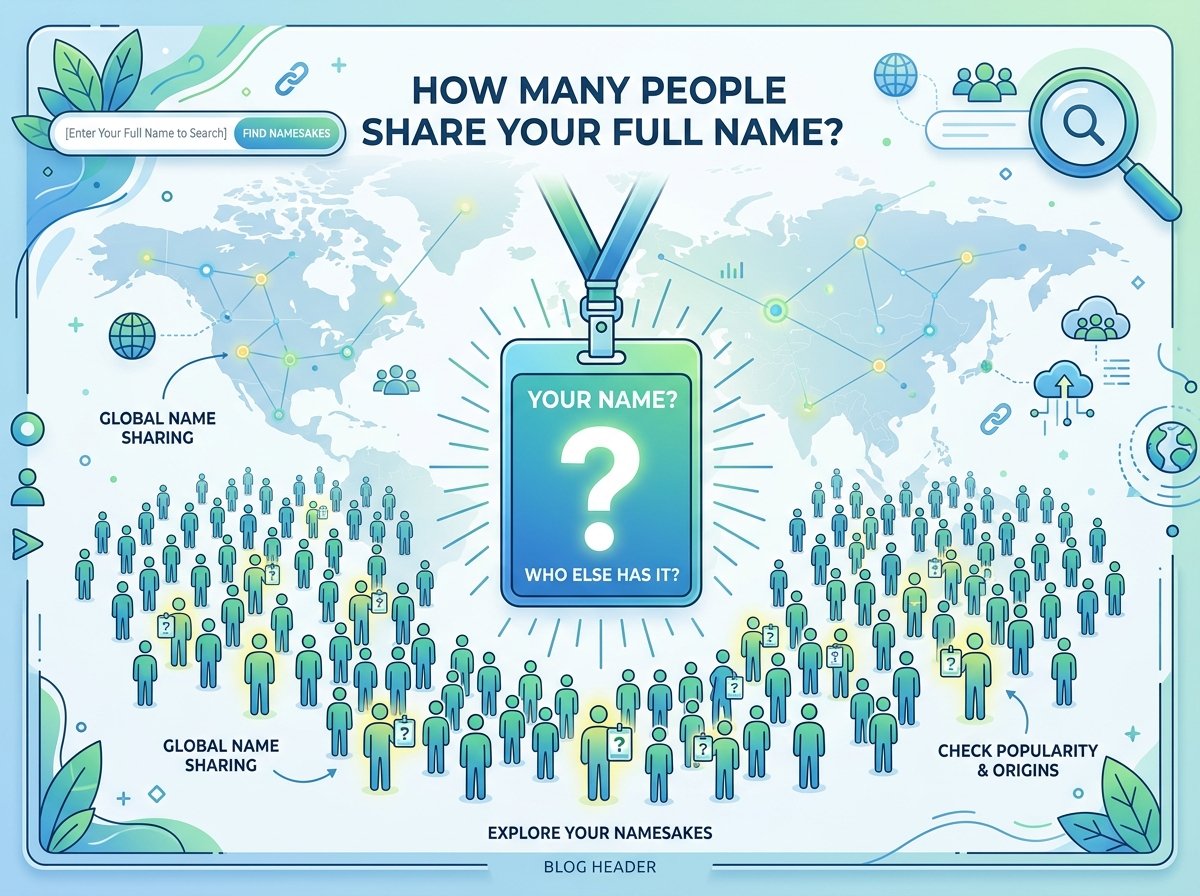 How Many People Share Your Full Name?