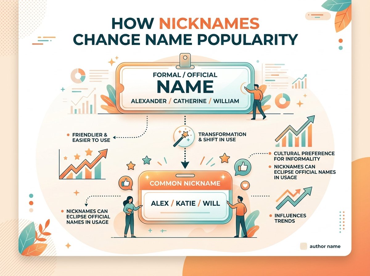 How Nicknames Change Name Popularity