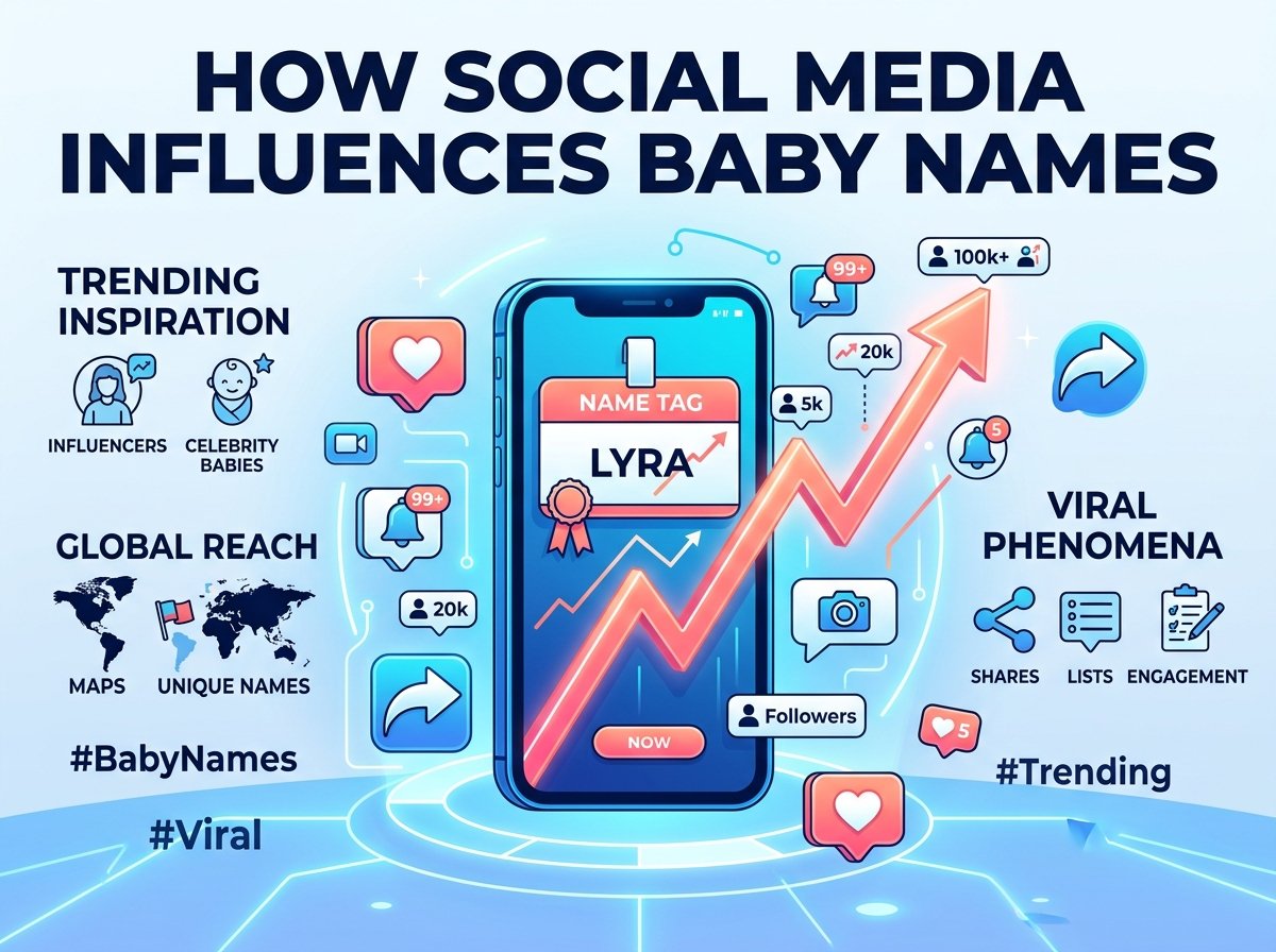 How Social Media Influences Baby Names