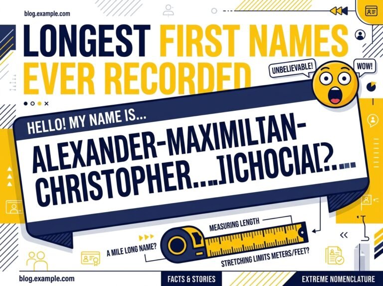 Long First Name Examples Longest First Names Ever Recorded - howmanyofmee.com