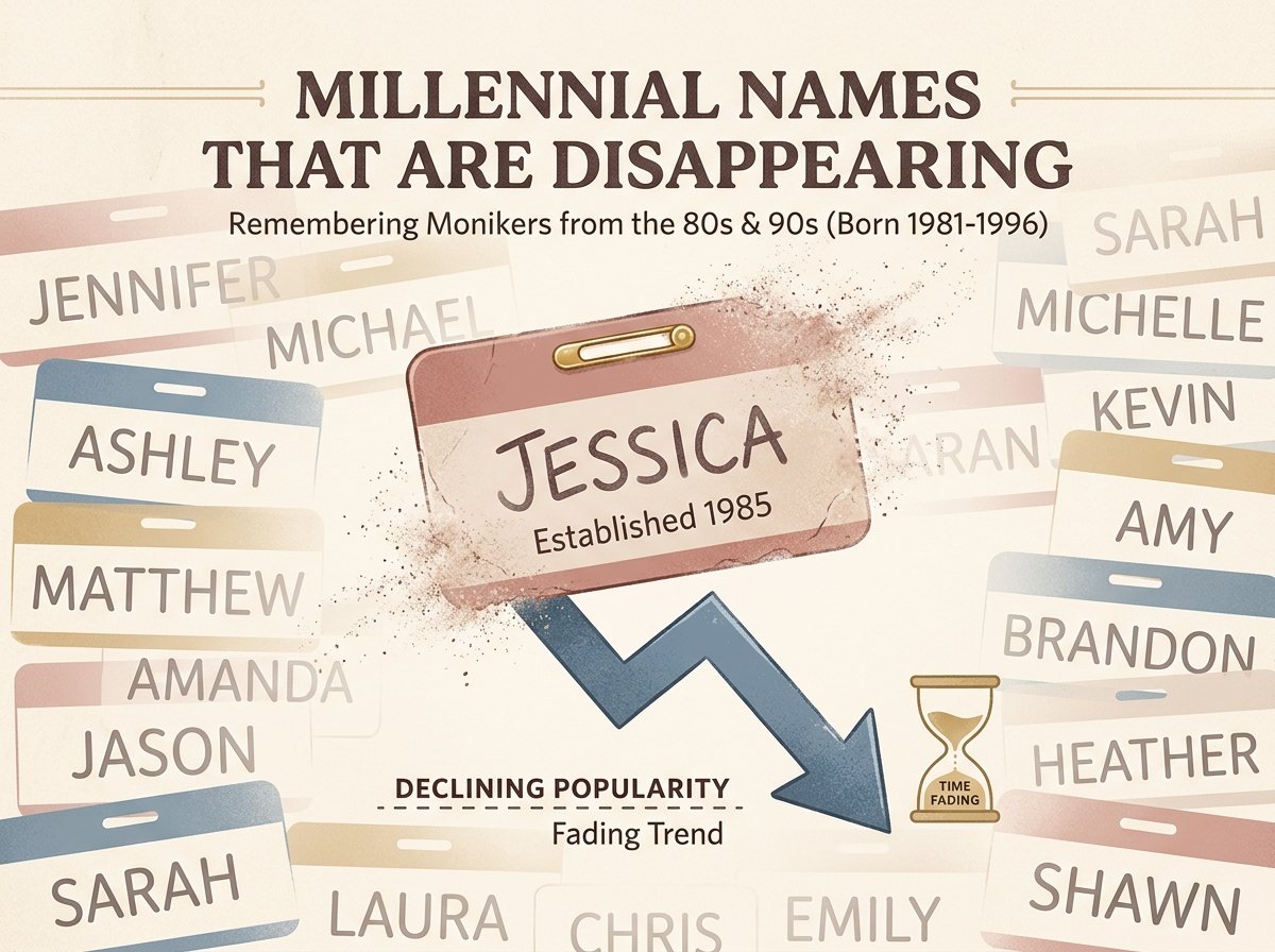Millennial Names That Are Disappearing