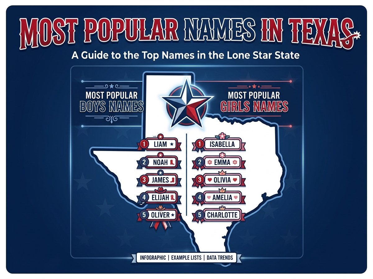 Most Popular Names in Texas