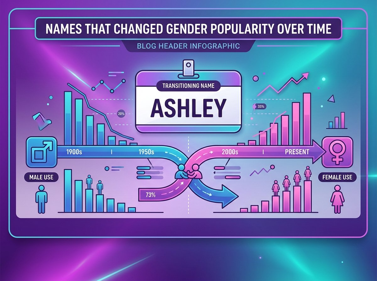 Names That Changed Gender Popularity Over Time