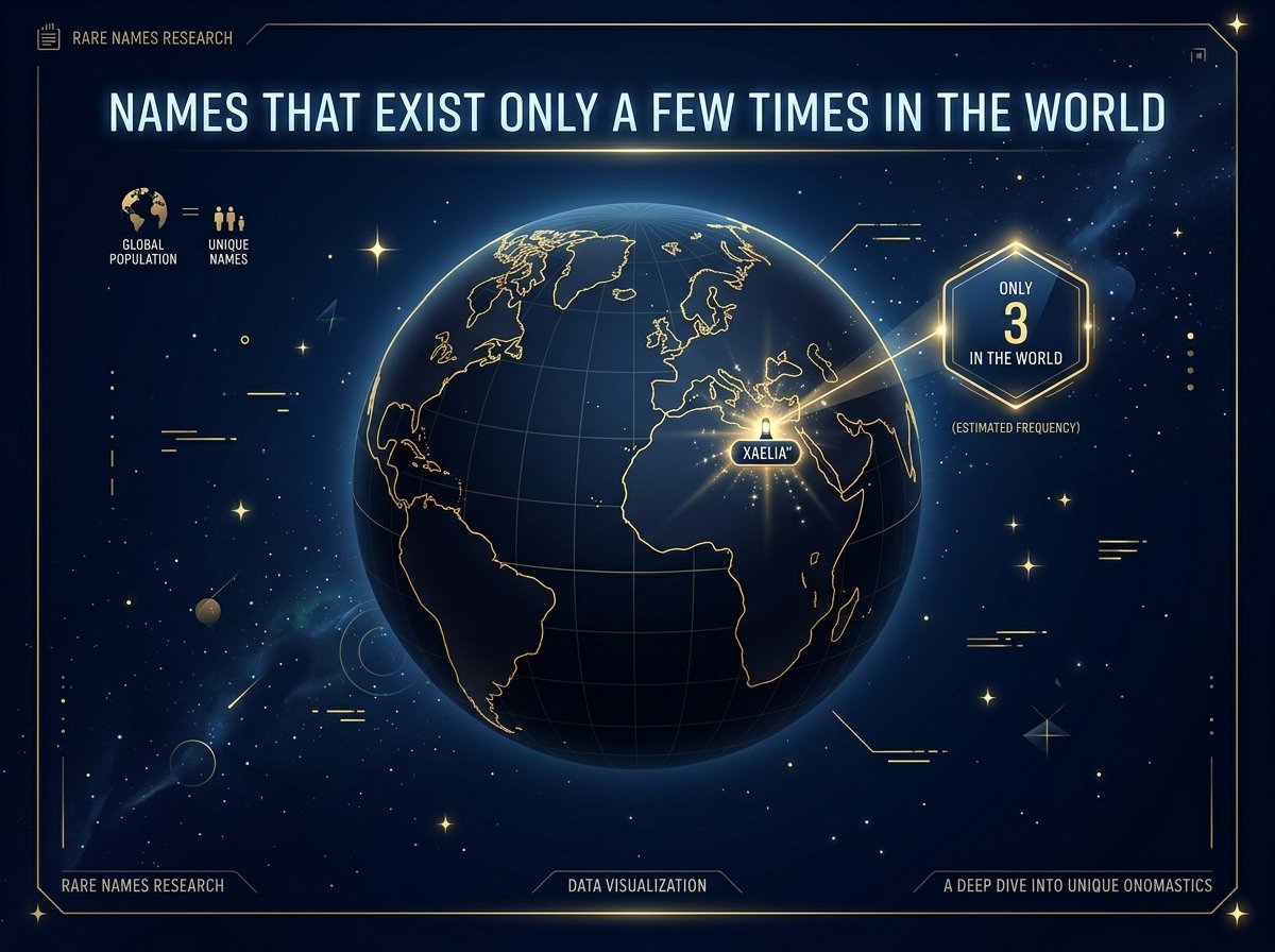 Names That Exist Only a Few Times in the World