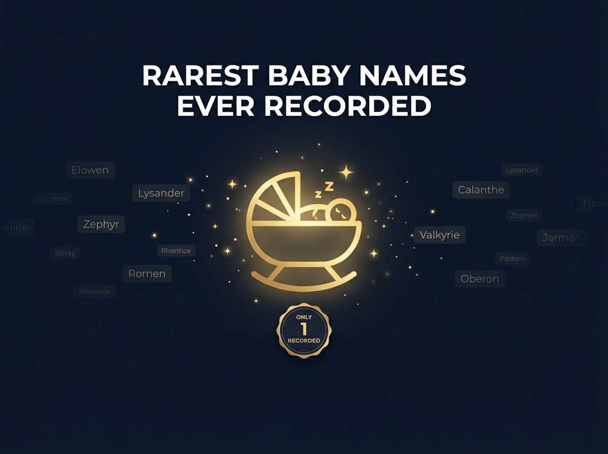 Rarest Baby Names Ever Recorded