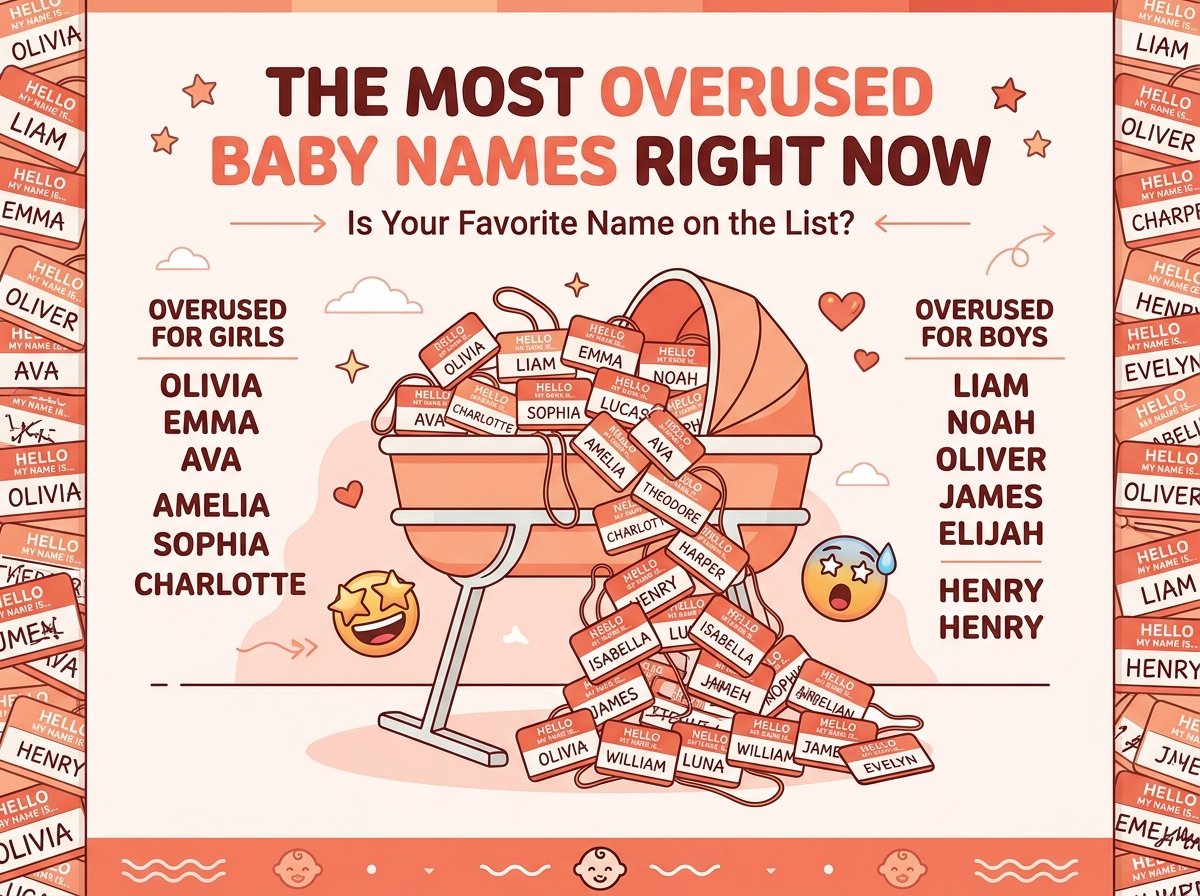 The Most Overused Baby Names Right Now