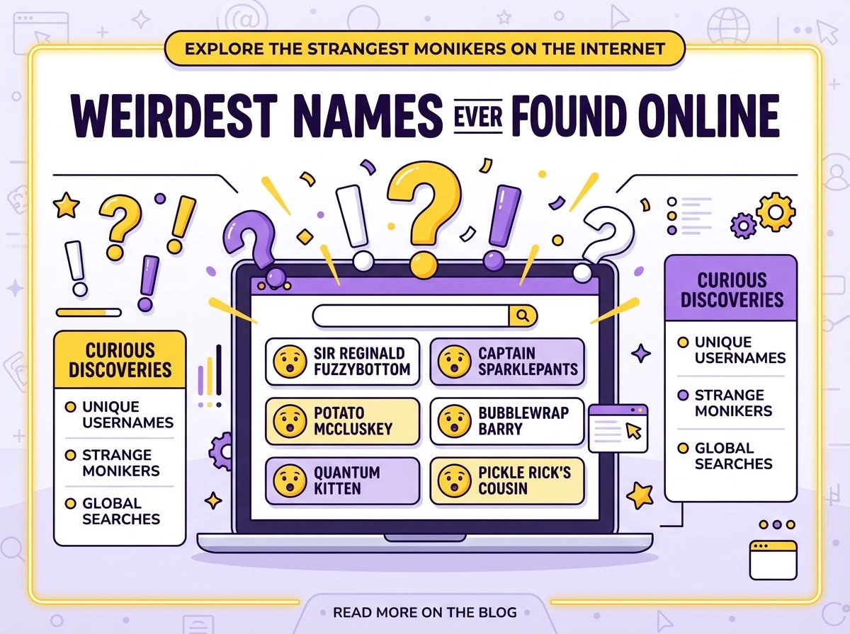 Weirdest Names Ever Found Online